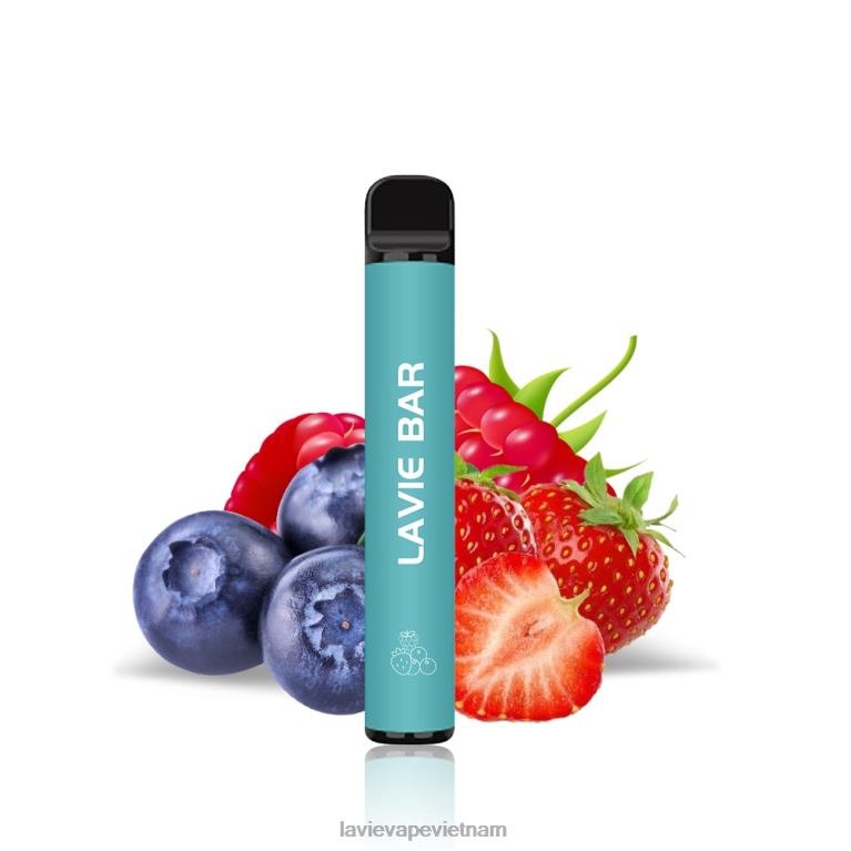trộn quả mọng LAVIE BAR Phiên bản 2% 800 hơi 2DL84323 | Vape Lavie